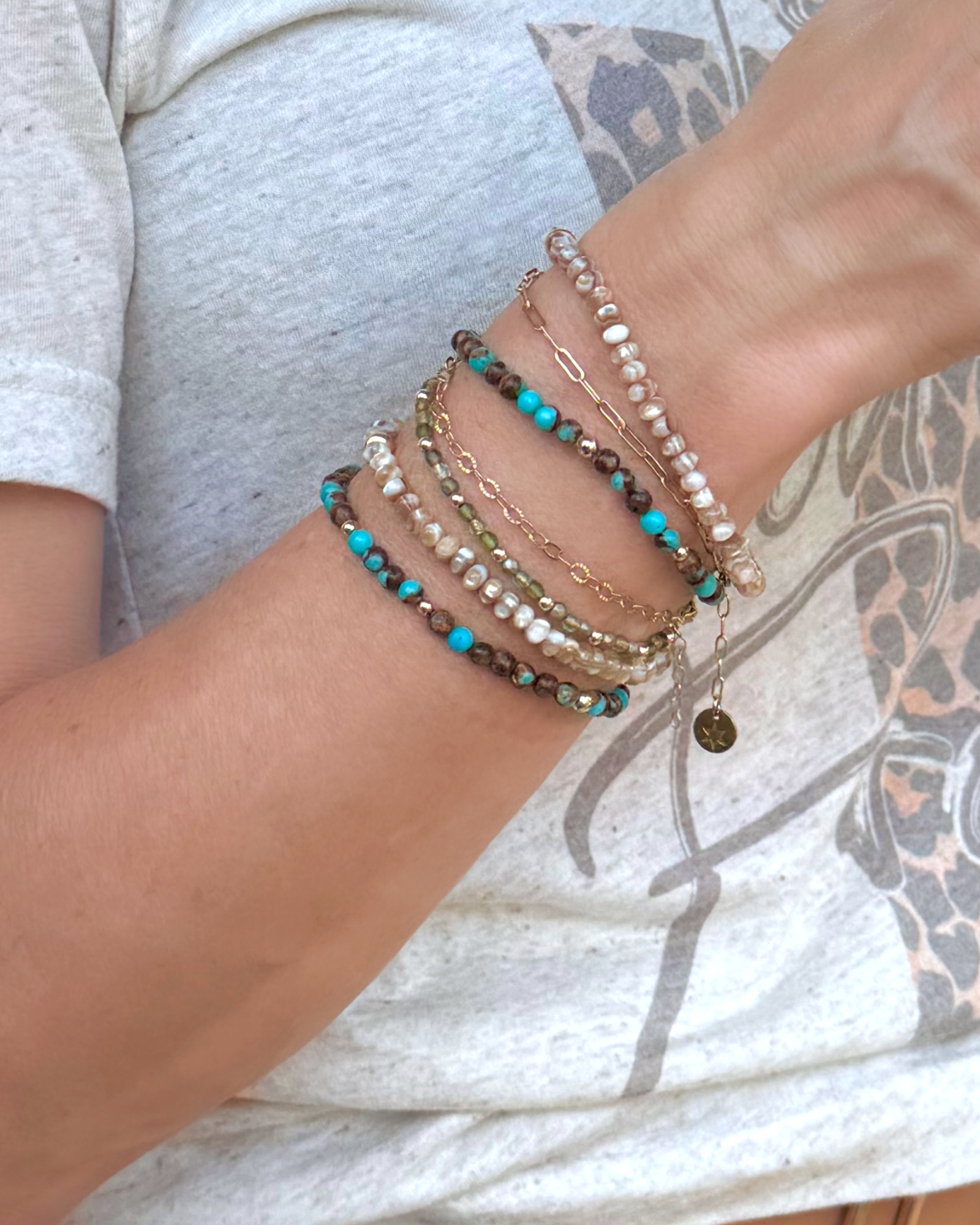 beaded bracelets on elastic cording beaded bracelets on elastic cording