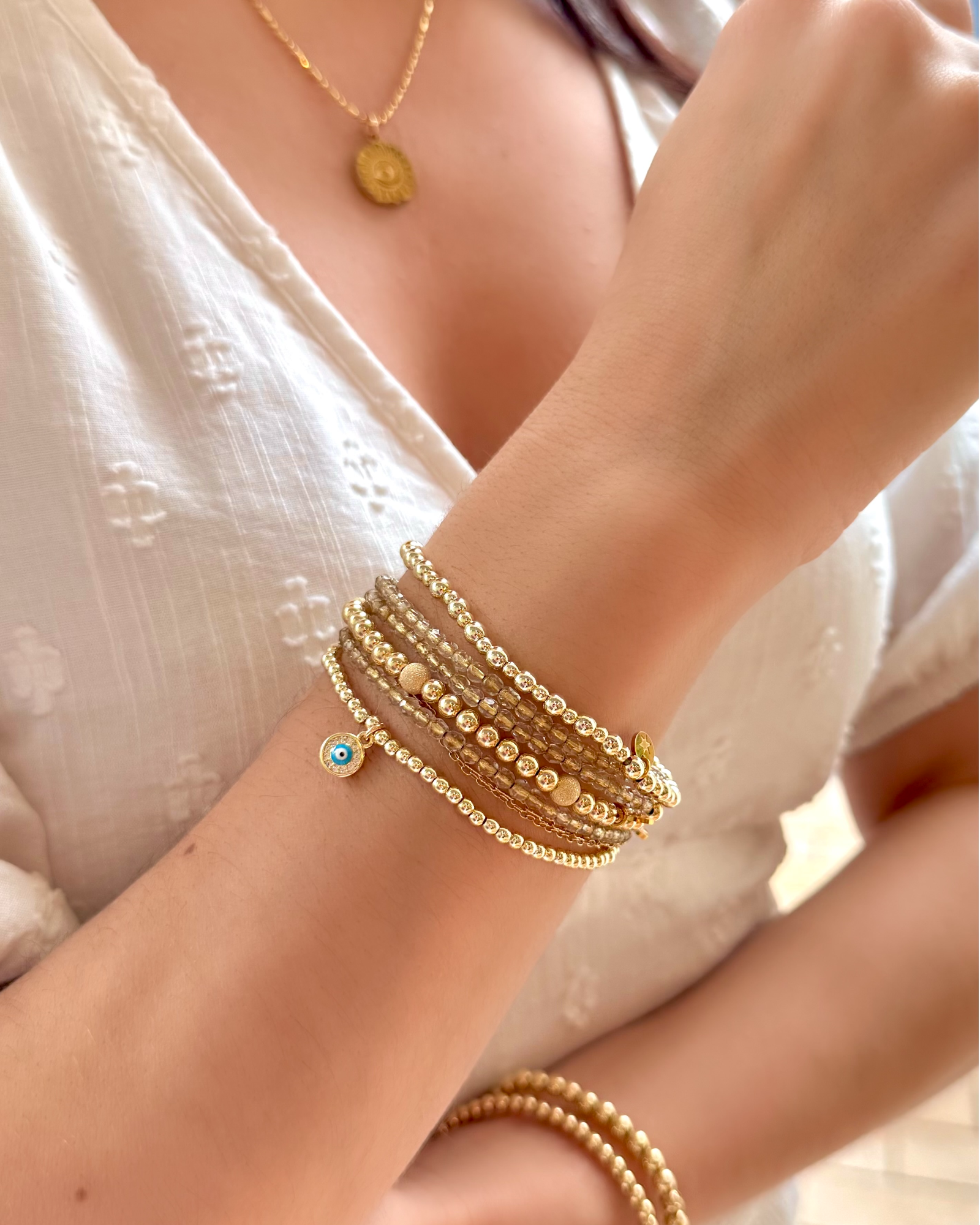 Gold + Silver Bracelets