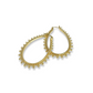 BALI gold oval hoops