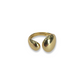 DEMI oval cuff ring