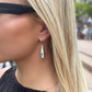 DEW DROP dangle silver earrings