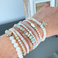 HIGH TIDE- sterling silver beads w silver fish