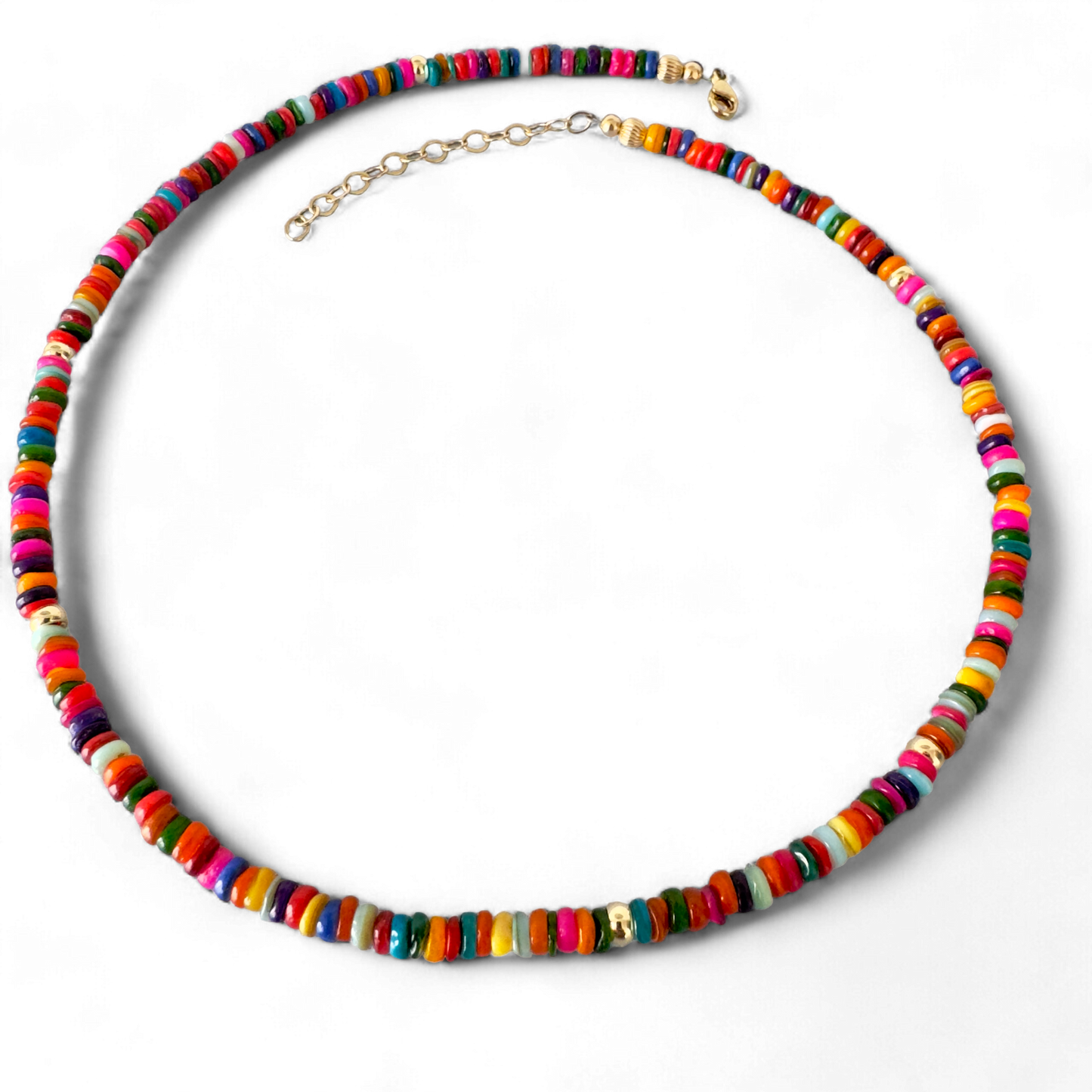 LOLA- Heishi Choker Necklace