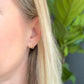 ELLE pear shaped stud earrings