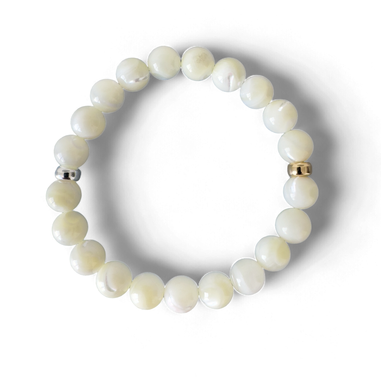 PURITY- mother of pearl shell beads