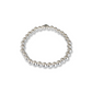SILVER BELLS silver beaded bracelet