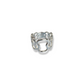 RIPPLE silver ring