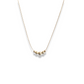 BALLER gold beaded necklace