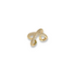 KINDRED x-shaped cuff ring