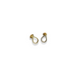 ELLE pear shaped stud earrings