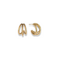 TRIPLE HOOP earrings
