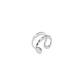 LUCY adjustable silver ring