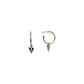 TRIANGLE CZ dangle earrings
