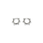 SPIKED gold hoops