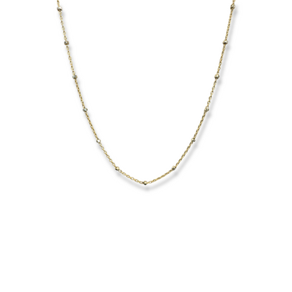 OLIVIA two tone necklace