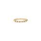CZ BEADED stacking ring