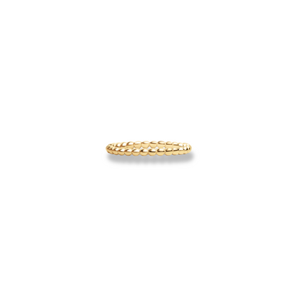 BEADED stacking ring
