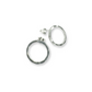 KATRINE Hammered Circle Earrings