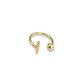 Ring: ZOE Ball +Bar Cuff Ring