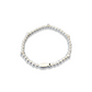 HIGH TIDE- sterling silver beads w silver fish